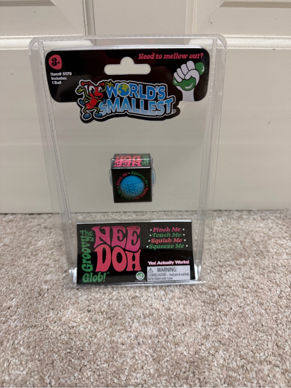 World’s Smallest Needoh Groovy Glob - New